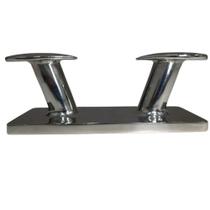 Cunho De Amarração Em Aço Inox De Luxo 200Mm