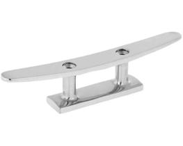 Cunho Plano De Inox Amarração Amarra Cabo 6 Polegadas Barco