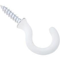 Cup Hook National Hardware N248-443 em aço revestido com vinil de 2 cm Cup Hook National Hardware N248-443 em aço revestido com vinil de 2 cm