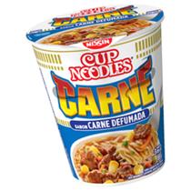 Cup Noodles Macarrão Instantâneo Carne Defumada Pote 69g Cup Noodles Macarrão Instantâneo Carne Defumada Pote 69g