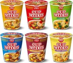 Cup Noodles Nissin 10 Copos Com Sabores Sortidos Kit Com 10