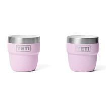 Cup YETI Rambler 120mL de aço inoxidável isolado a vácuo, pacote com 2 unidades Cup YETI Rambler 120mL de aço inoxidável isolado a vácuo, pacote com 2 unidades