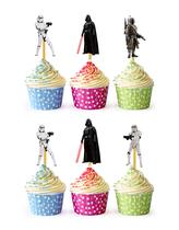 Cupcake Toppers My Smart Choice Galactic Space x24
