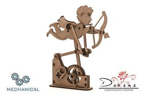 Cupido mecânico - quebra cabeças mecânico 3d - darama