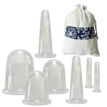 Cupping Ventosa Silicone Massagem Ventosaterapia Kit 7 Unidades