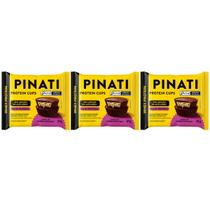 Cups Protein Recheado Cookies Kit 3 5g de Proteína 21g Pinati