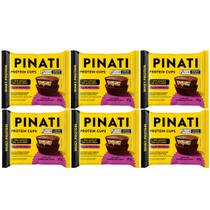 Cups Protein Recheado Cookies Kit 6 5g de Proteína 21g Pinati