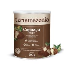 Cupuaçu Natural em Pó Terramazonia Rico em Antioxidantes, Fibras e Energia Sustentável 200g