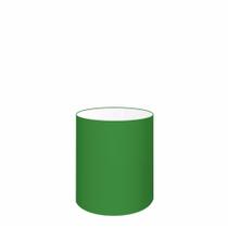 Cúpula Abajur Cilíndrica Cp-7001 Ø13x15cm - Verde Folha