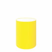 Cúpula Abajur Cilíndrica Cp-7006 Ø18x25cm Amarelo