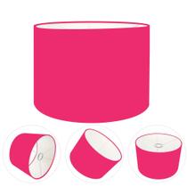 Cúpula Abajur Cilíndrica Cp-7020 Ø45x21cm Rosa Bebê Cúpula Abajur Cilíndrica Cp-7020 Ø45x21cm Rosa Bebê