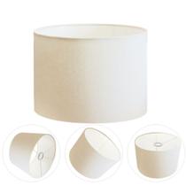Cúpula Abajur Cilíndrica Cp-7021 Ø45x25cm Branco Cúpula Abajur Cilíndrica Cp-7021 Ø45x25cm Branco