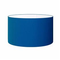 Cúpula Abajur Cilíndrica Cp-7028 Ø60x30cm Azul Marinho