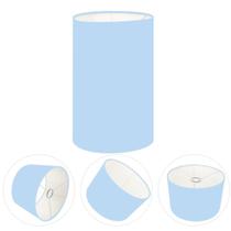 Cúpula Abajur Cilíndrica Cp-8002 Ø13x30cm Azul Bebê
