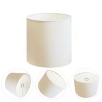 Cúpula Abajur Cilíndrica Cp-8010 Ø25x25cm Branco Cúpula Abajur Cilíndrica Cp-8010 Ø25x25cm Branco