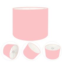 Cúpula Abajur Cilíndrica Cp-8012 Ø30x25cm Rosa Bebê Cúpula Abajur Cilíndrica Cp-8012 Ø30x25cm Rosa Bebê