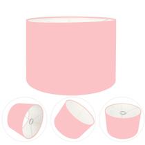 Cúpula abajur cilíndrica cp-8021 Ø45x25cm rosa pink Cúpula abajur cilíndrica cp-8021 Ø45x25cm rosa pink