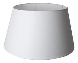 Cúpula Abajur Clássica Cone 20x25x30 tecido Algodão Soquete nacional Ref 77