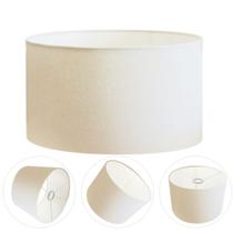 Cúpula abajur e luminária cilíndrica vivare cp-7028 Ø60x30cm - bocal nacional
