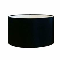 Cúpula abajur e luminária cilíndrica vivare cp-8025 Ø50x30cm - bocal europeu