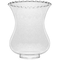 Cupula Baixa de Vidro Transparente para Lampião Vintage - CM GLASS - CLEIDE O. M. LOUREIRO - EPP