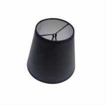 Cúpula Capa Dura 13,5cm x Ø15cm Com Fixação Pinça Preto Fosco