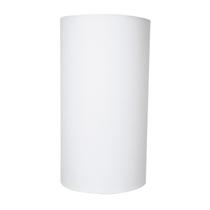 Cúpula Cilindrica Para Abajur Bege, Preto e Branco Tecido Algodão 22 cm x 13 cm x 13 cm Soquete Nacional 3,5 cm Ref 82