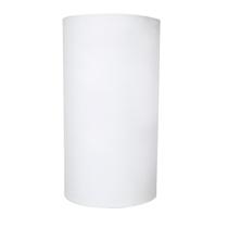 Cúpula Cilindrica Para Abajur Tecido Algodão Bege, Preto e Branco 30 cm x 20 cm x 20 cm Soquete Nacional 3,5 Cm Ref 91 - Tangerina Mca