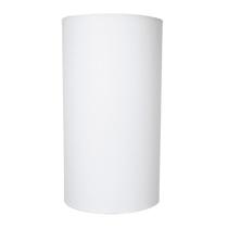 Cúpula Cilíndrica Para Abajur Tecido Algodão Bege, Preto e Branco 40 cm x 15 cm x 15 cm Soquete Nacional 3,5 cm Ref 90