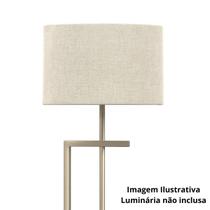 Cúpula Classic Tambor P/ Luminárias em Tecido Soquete E27 - UniDecor