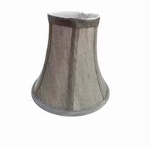 Cúpula Cone Ø15cm Cinza Prateado Com Encaixe 35mm