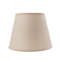 Cúpula Cônica Cone 17x13x11cm Para Abajures - Tecido Bege Cúpula Cônica Cone 17x13x11cm Para Abajures - Tecido Bege
