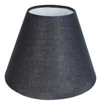 Cúpula de Abajur 13x8x17cm de Tecido Algodão soquete Nacional Ref 03 - TANGERINA
