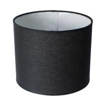 Cúpula de Abajur 18x15x18cm Redondo Tecido Algodão Soquete nacional Ref 86 - TANGERINA