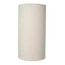 Cúpula de Abajur luminária 15x40x15cm Cilíndrica de Tecido Algodão Soquete nacional Cor bege, Preta ou branca Ref 90 Cúpula de Abajur luminária 15x40x15cm Cilíndrica de Tecido Algodão Soquete nacional Cor bege, Preta ou branca Ref 90