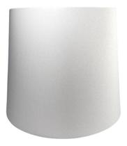 Cúpula De Abajur Luminária Tecido Cônica 18X22X18 - Chumbo