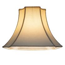 Cúpula de Abajur Oitavada 31x21x41 Tecido Algodão Acetato soquete nacional