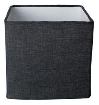Cupula de Abajur Quadrada 15x15x15cm Tecido Algodão Soquete nacional Ref 47 cor Bege, preto, branco Cupula de Abajur Quadrada 15x15x15cm Tecido Algodão Soquete nacional Ref 47 cor Bege, preto, branco