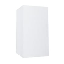 Cupula De Abajur Tecido Algodão Tubo Quadrado 22x13x13 cor Branco Ref 49 Cupula De Abajur Tecido Algodão Tubo Quadrado 22x13x13 cor Branco Ref 49