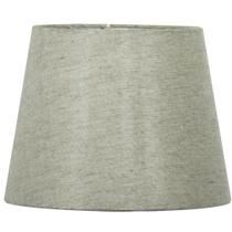 Cúpula de Abajur Tecido Cinza Escuro 20x16cm Cúpula de Abajur Tecido Cinza Escuro 20x16cm