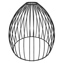 Cupula de Aramado Balloon Preto Para Pendentes e Abajures Cupula de Aramado Balloon Preto Para Pendentes e Abajures