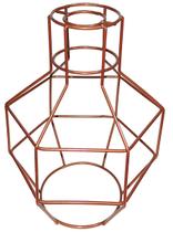 Cupula de Aramado Granada Cobre Para Pendentes e Abajures P Cupula de Aramado Granada Cobre Para Pendentes e Abajures P