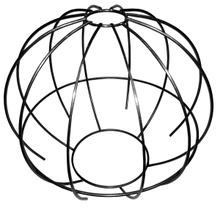 Cupula de Aramado Spider Preto Para Pendentes e Abajures P