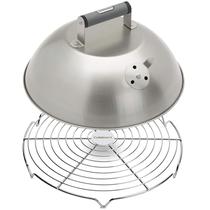 Cúpula de fusão e prateleira de arame Cuisinart Bonus 31 cm de aço inoxidável Cúpula de fusão e prateleira de arame Cuisinart Bonus 31 cm de aço inoxidável