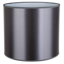 Cupula de tecido 39cmx43cmh - cinza - Bella Iluminação