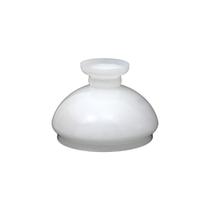 Cupula De Vidro 13,5 Leitosa Vidro Primeira Linha Branco Top
