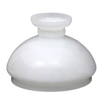 Cupula De Vidro 13,5 Leitosa Vidro Primeira Linha Branco Top - Cafglass