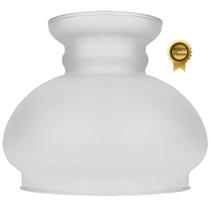 Cupula de Vidro Liso Fosco 13,5 Para Lustre e Candelabro Cupula de Vidro Liso Fosco 13,5 Para Lustre e Candelabro