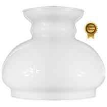 Cupula de Vidro Liso Leitoso 13,5 Para Lustre e Candelabro Cupula de Vidro Liso Leitoso 13,5 Para Lustre e Candelabro