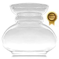 Cupula de Vidro Liso Transp 08,5 Para Lustre e Candelabro - CM GLASS - CLEIDE O. M. LOUREIRO - EPP